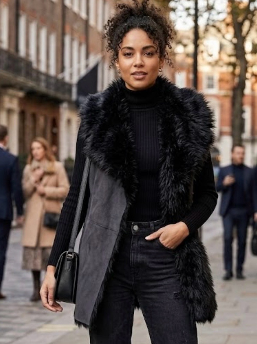 Charter Club Black Teddy Jacket